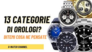 13 categorie di orologi [upl. by Lynnea]