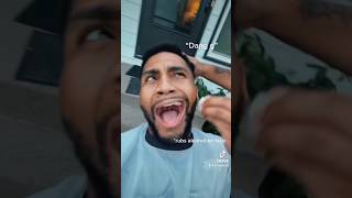 WHEN THAT ALCOHOL HITS YO FACE AFTER A FRESH CUT funny shorts foryou subscribe youtube [upl. by Vin]