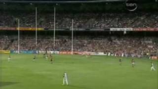 AFL  Rocca kicks 2 70 m bombs [upl. by Antoine]