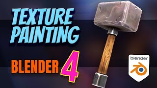 Master Texture Painting in Blender 4 A Quick Start Beginners Guide [upl. by Rednasela795]