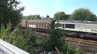 class 66793 at Ashford Victoria Road Bridge [upl. by Attennaej]