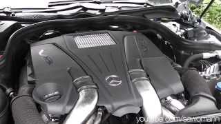 2013 MercedesBenz E 500 Limousine 408 HP Launch Control Engine Rev Exhaust Sound Pull Away [upl. by Alemac852]