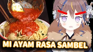 MI AYAM rasa SAMBEL apa SAMBEL rasa MI AYAM【Anya Melfissa  HoloID】📎 [upl. by Anah33]