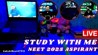 🔴 Night Live Study with me ⏰ neet upsc jee motivation study live viralvideo trending shorts [upl. by Ecydnac]