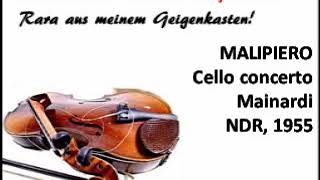 Gian Francesco Malipiero Cello Concerto [upl. by Nelle]