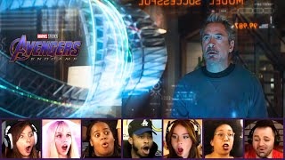 17 FANS React to TONY STARK Figures Out TIME TRAVEL [upl. by Maryjo]