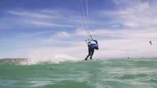 Tarifa Lagoon Kiteboarding feat Oswald Smith and friends  COTS [upl. by Nnylharas]