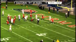 Central Catholic RB Ray Vega 10 Yard TD Run [upl. by Domeniga491]