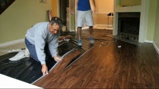 Allure Flooring Installation  Timelapse [upl. by Carmel]