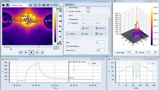 Radiometric Thermal Video Analysis in Fotric AnalyzIR [upl. by Elleiram]