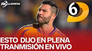 Gignac le manda un mensaje a los comentaristas de Multimedios Deportes 😱🔥 [upl. by Runkle765]