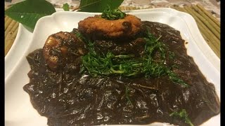 ROMERITOS EN MOLE CON TORTITAS DE CAMARONDELICIOSA RECETA [upl. by Llennhoj284]