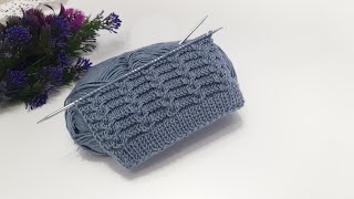 ✅️easiest knitting pattern  yelek hırka süveter örgü modeli [upl. by Jezabel]