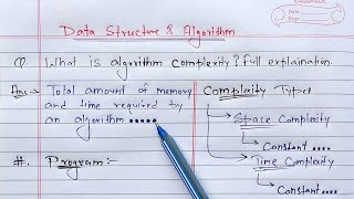 Algorithm ComplexityTime amp Space  Learn Coding [upl. by Betsy]