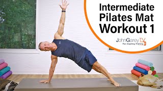 Intermediate Pilates Mat Workout 1  15 Minutes [upl. by Asina]