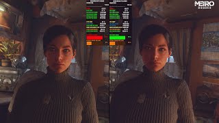 RX 7900 XTX VS RTX 3080 Ray Tracing Ultra Metro Exodus Enhanced Edition 1440p  Ryzen 7000 series 3D [upl. by Sakhuja787]