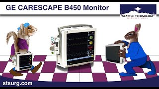 GE CARESCAPE B450 Monitor Video [upl. by Loriner]