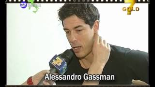 intevista Alessandro Gassman [upl. by Borman]