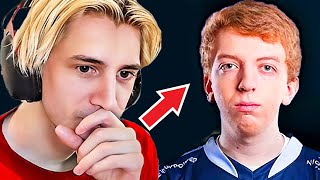 xQc Reacts to NRG Dizzys Face Reveal Ruining His Career [upl. by Thill]