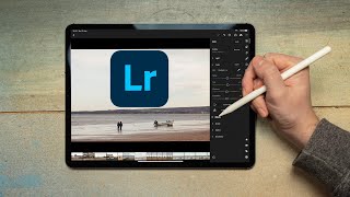 Pro photographers Lightroom workflow on iPad 2023 Import edit sync border export [upl. by Baiss586]