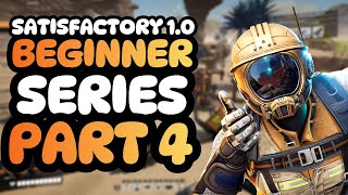 Satisfactory 10  Beginner Series Part 4 Awesome SINK [upl. by Tews]