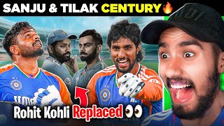 WOW Sanju Samson 109 🥵 Tilak Varma back to back Centuries 🔥  IND vs SA 4th T20I [upl. by Guthry]