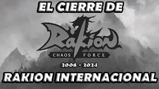 EL CIERRE DE RAKION INTERNACIONAL  RAKION LATINO [upl. by Acenes233]