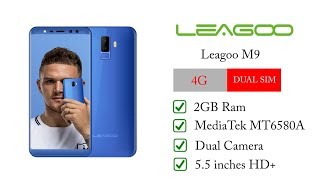 Leagoo M9 Detailed Specification ReviewPrice [upl. by Mayer405]