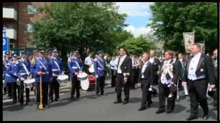 Grosse Königsparade vom dem Schützenkönig SM Johannes II und seinen Ehrengästen [upl. by Laubin996]