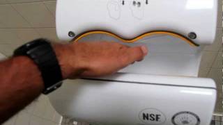 Dyson Airblade hand dryer [upl. by Enovad]