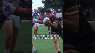 The Penrith Panthers Have Beaten The Newcastle Knights [upl. by Chelsie124]