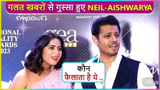 Neil Bhatt amp Aishwarya Sharma Angry Reaction On Fake News Says Kaun Faila [upl. by Colline]