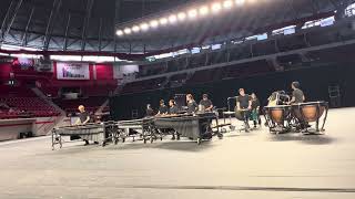 Father Ryan Percussion Ensemble quotLuminescencequot by Nathan Daughtrey [upl. by Dawna]