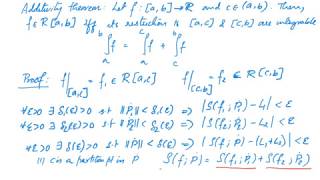 Integration 9 Additivity theorem [upl. by Chemar290]