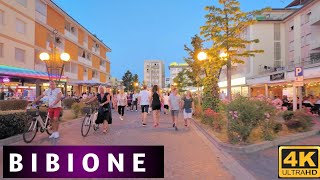 Bibione Italy July 2024 Walking Tour 4K UHD [upl. by Fisher]