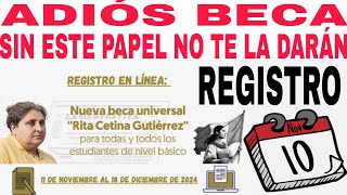 ADIOS BECA SECUNDARIA 1900700 EXTRA SIN ESTE DOCUMENTO ACTUALIZANDO NO ENTRAS REGISTRO [upl. by Sculley]