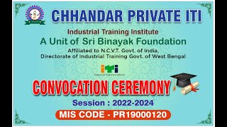 CONVOCATION CEREMONY2024  CHHANDAR PVT ITI [upl. by Togram]