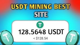 New Bitcoin Mining Website 2024  Free USDT Cloud Mining Website  MAGA Cloudmining Review [upl. by Litnahs]