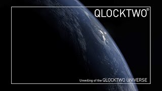 QLOCKTWO Iconic timepieces receive new names QLOCKTWO QLOCKTWOUniverse EARTH [upl. by Krilov]