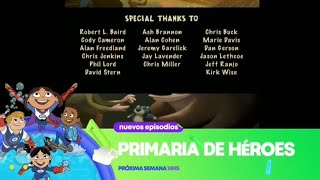 Créditos Open Season Amigos Salvajes  Nuevos Episodios Primaria de Héroes Discovery kids 2022 [upl. by Ylrebma]