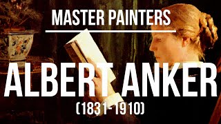 Albert Anker 18311910 A collection of paintings amp drawings 2K Ultra HD Silent Slideshow [upl. by Aiuhsoj]