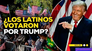 ¿Donald Trump tuvo apoyo latino en las elecciones de EEUU ADNRPP  ENTREVISTA [upl. by Nnyllaf]