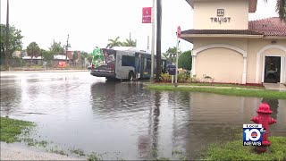 Fort Lauderdale area readies for more flooding [upl. by Aicertal667]