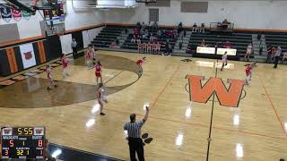 Whiteoak HS Varsity Lady Cats Basketball vs Peebles High School Lady Indians  December 7 2020 [upl. by Knuth]