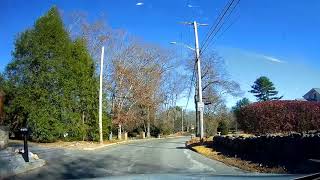 Driving through Smithfield and Lincoln Rhode Island [upl. by Azzil]