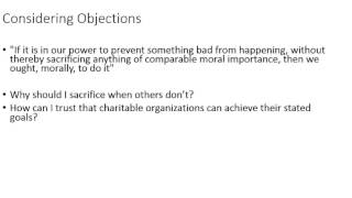 Using Argument Maps to Consider Objections Peter Singer Continued [upl. by Baudoin]