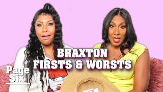 Braxton Family Values Stars Traci and Towanda Reveal Their Firsts amp Worsts  Page Six [upl. by Asilaj138]