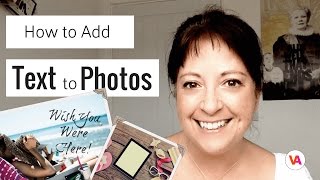 How to Easily Add Text to Photos and Images [upl. by Lemaceon]