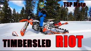 2020 Timbersled Riot Demo Ride First Impressions [upl. by Hajile631]