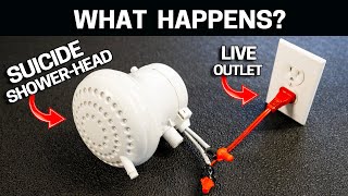 What Happens When You Use a SUICIDE SHOWER HEAD in the US [upl. by Aketahs]